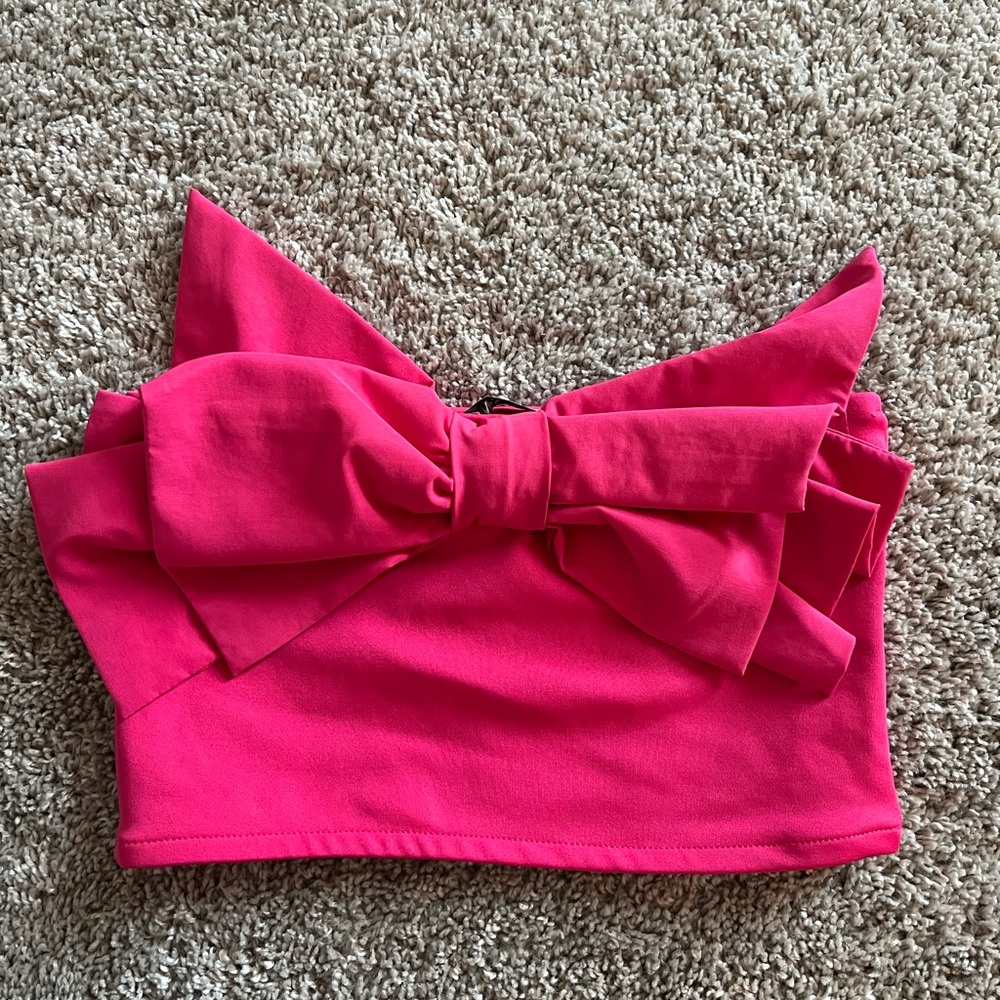 Zara Bow Crop Top - Size S🥰